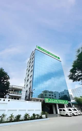 Sun Care Hospital & Diagnostic Center Ltd. building exterior in Mohammadpur